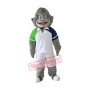 Sport Grey Gorilla Mascot Costume