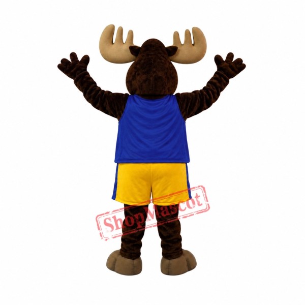 Lovely Lightweight Moose Mascot Costume Lovely Lightweight Moose Mascot Costume