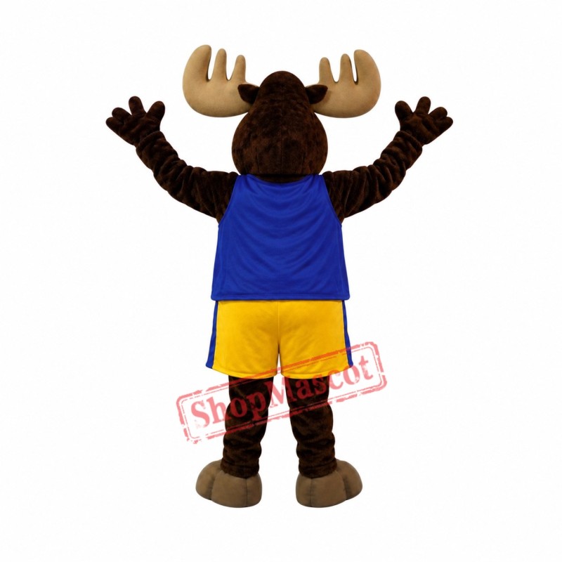 Lovely Lightweight Moose Mascot Costume Lovely Lightweight Moose Mascot Costume