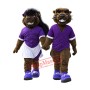 Sport Beaver Couple Mascot Costume