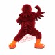 Power Turkey Mascot Costume Power Turkey Mascot Costume