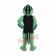 Sport Green Gator Mascot Costume Sport Green Gator Mascot Costume