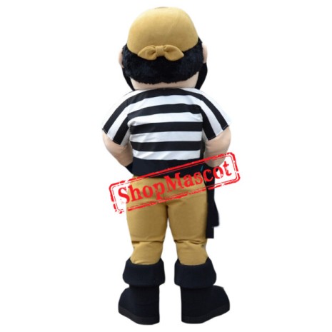 Superb Pirate Mascot Costume