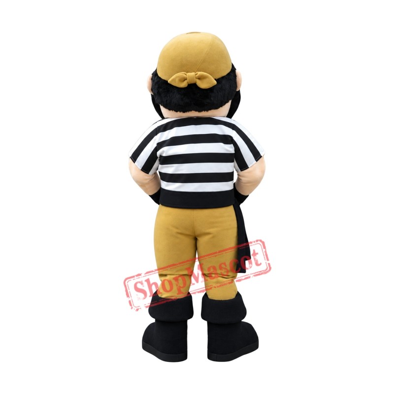 Superb Pirate Mascot Costume Superb Pirate Mascot Costume