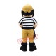 Superb Pirate Mascot Costume Superb Pirate Mascot Costume