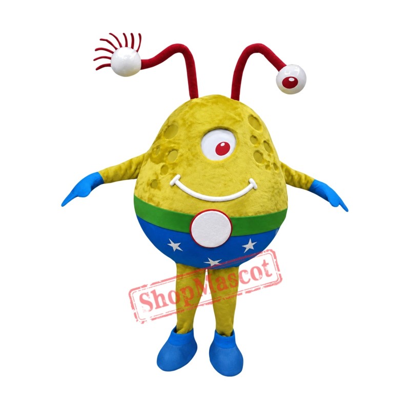Alien Extra-terrestrial Mascot Costume Alien Extra-terrestrial Mascot Costume