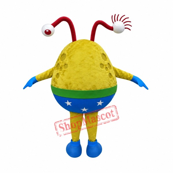 Alien Extra-terrestrial Mascot Costume Alien Extra-terrestrial Mascot Costume