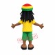 Passionate Football Man Mascot Costume Passionate Football Man Mascot Costume
