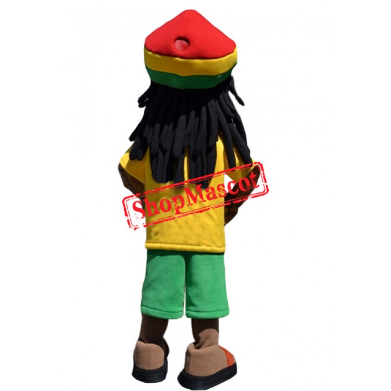 Passionate Football Man Mascot Costume