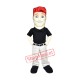 Red Hair Man Mascot Costume Red Hair Man Mascot Costume