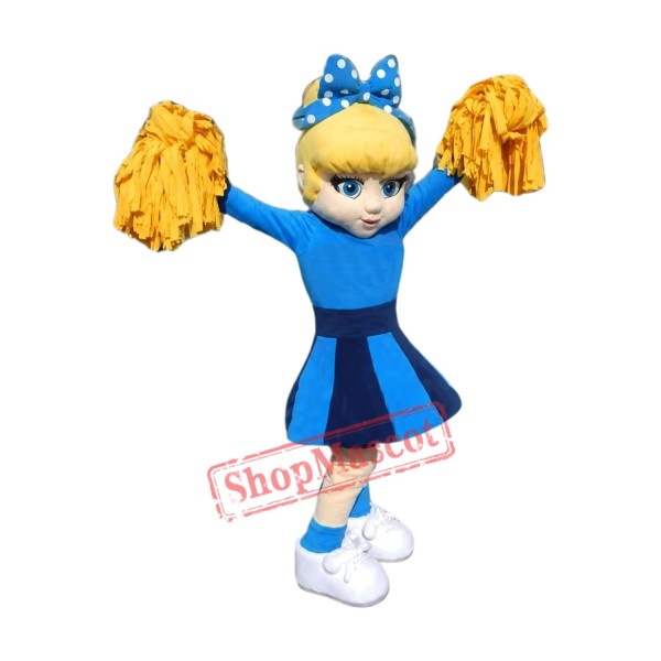 Superb Cheerleader Mascot Costume