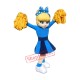Superb Cheerleader Mascot Costume Superb Cheerleader Mascot Costume
