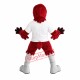 Red Fierce Eagle Mascot Costume Red Fierce Eagle Mascot Costume