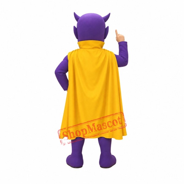 Power Devil Mascot Costume Power Devil Mascot Costume
