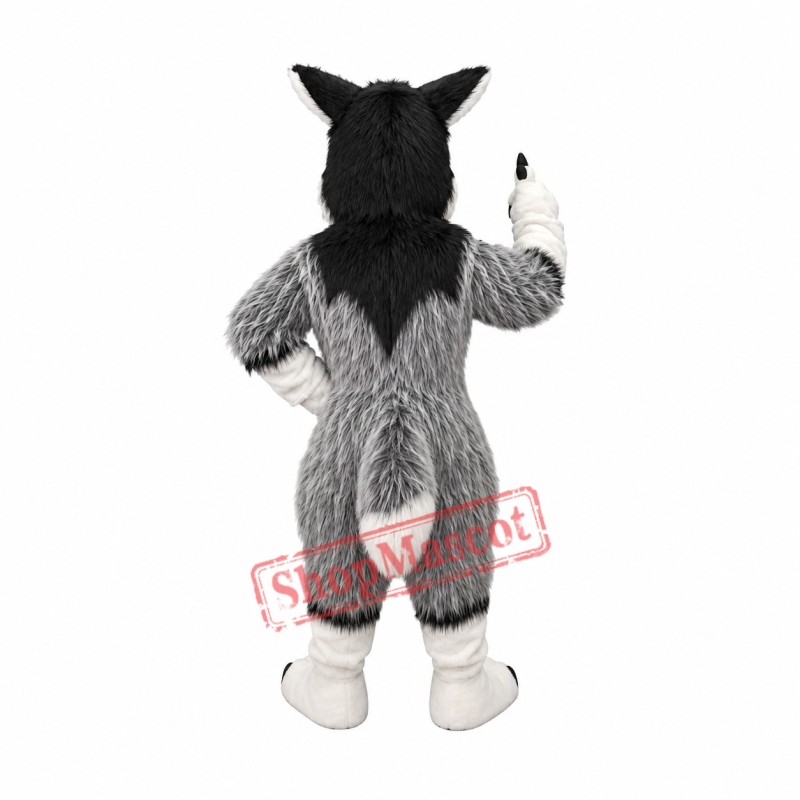 Fierce Wild Wolf Mascot Costume