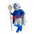 Superb Lightweight Blue Devil Mascot Costume