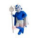 Superb Lightweight Blue Devil Mascot Costume Superb Lightweight Blue Devil Mascot Costume
