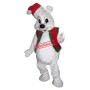 Lovely Christmas Polar Bear Mascot Costume