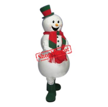 Affordable Christmas Snowman Mascot Costume