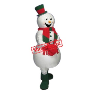 Affordable Christmas Snowman Mascot Costume