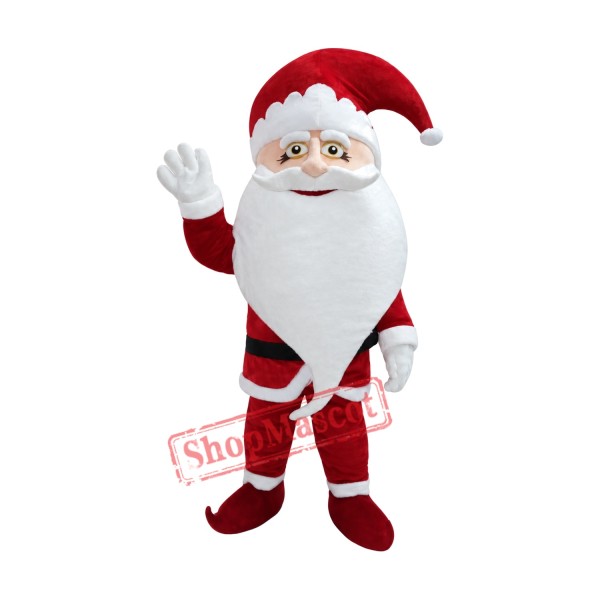Christmas Santa Claus Mascot Costume Christmas Santa Claus Mascot Costume
