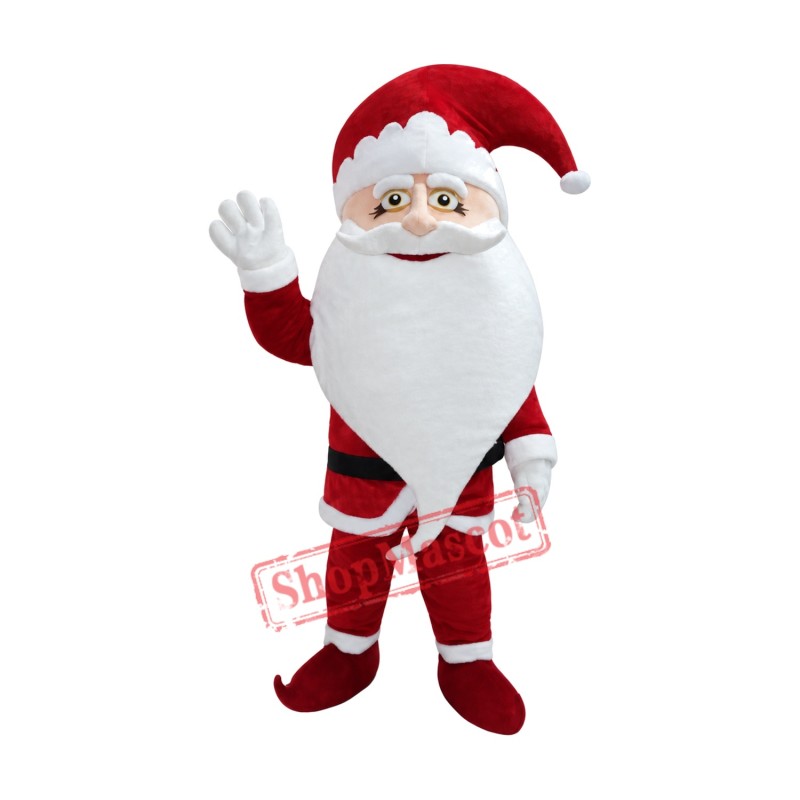 Christmas Santa Claus Mascot Costume Christmas Santa Claus Mascot Costume