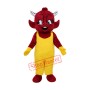 Red Devil Boy Mascot Costume