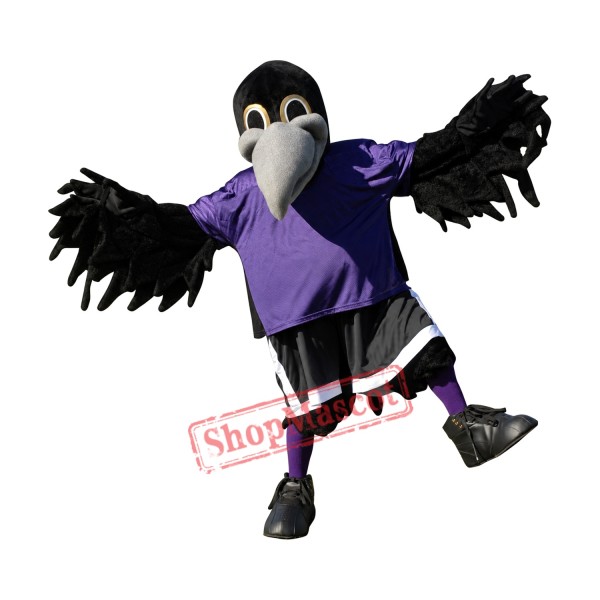 Superb Sport Raven Mascot Costume