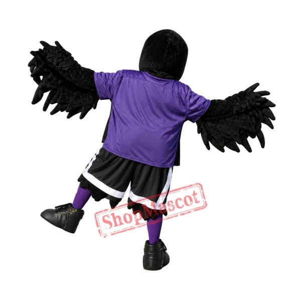 Superb Sport Raven Mascot Costume