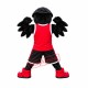 Sport College Raven Mascot Costume Sport College Raven Mascot Costume