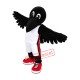 Black Lightweight Raven Mascot Costume Black Lightweight Raven Mascot Costume
