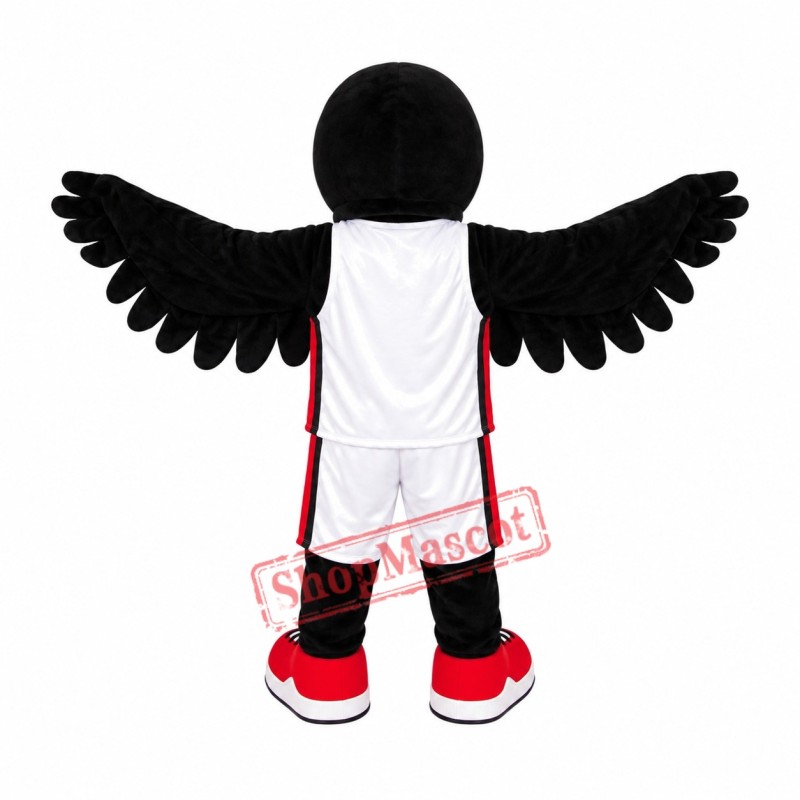 Black Lightweight Raven Mascot Costume Black Lightweight Raven Mascot Costume