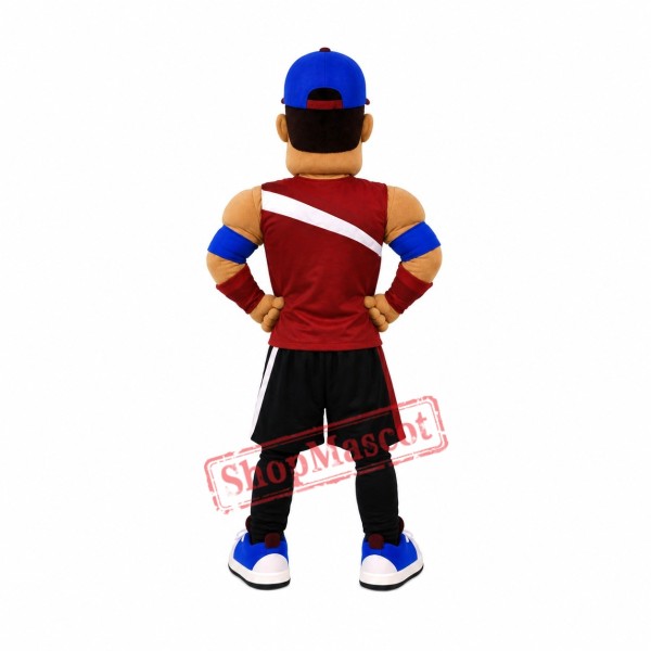 Sport Man Mascot Costume