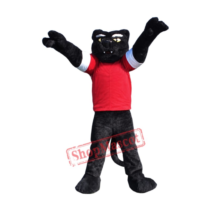 Sport College Panther Mascot Costume Sport College Panther Mascot Costume