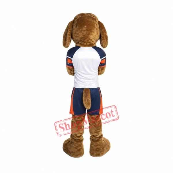 Sport College Dog Mascot Costume Sport College Dog Mascot Costume