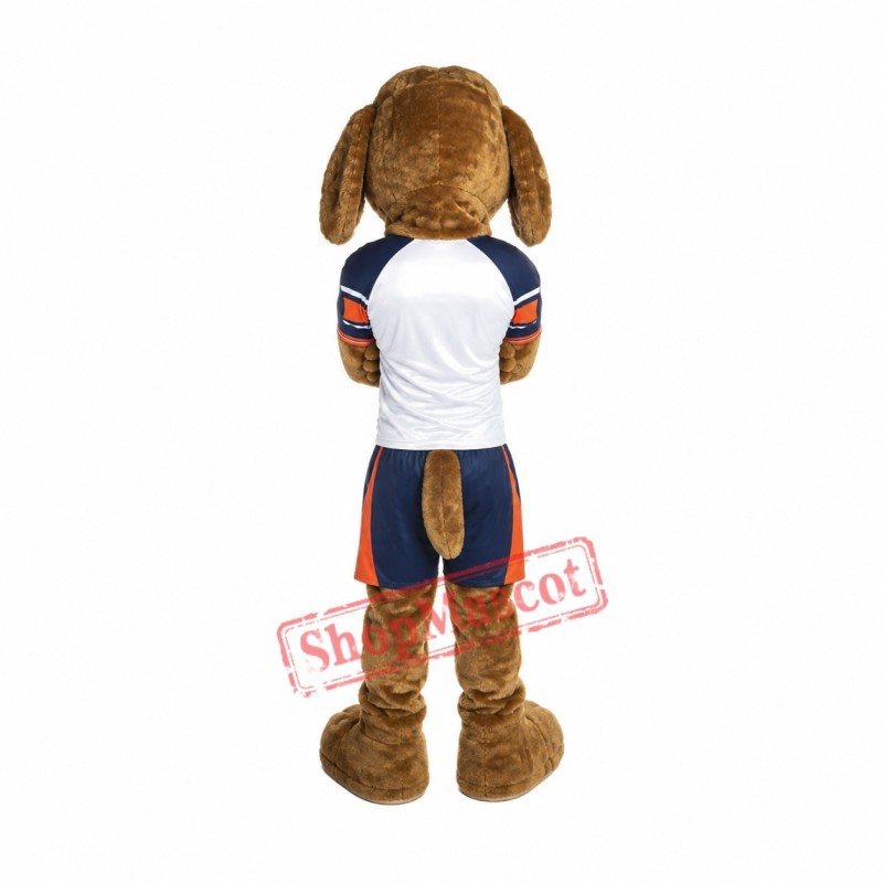 Sport College Dog Mascot Costume Sport College Dog Mascot Costume