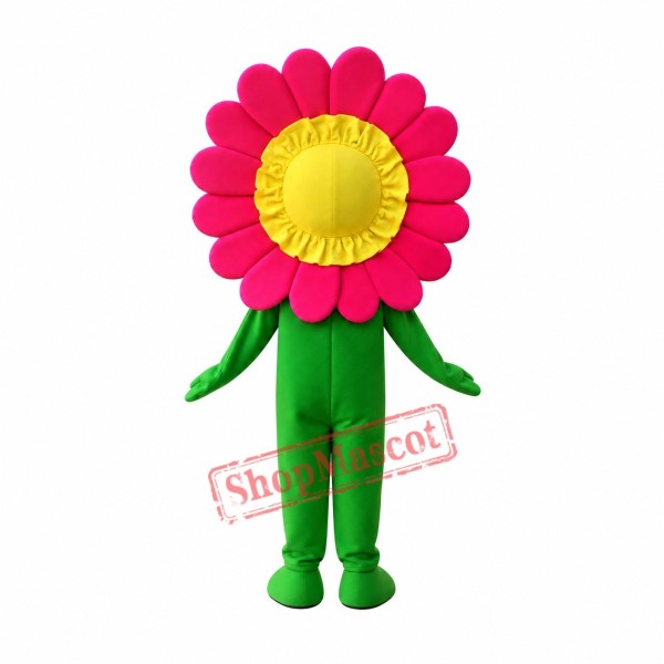 Affordable Flower Mascot Costume Affordable Flower Mascot Costume
