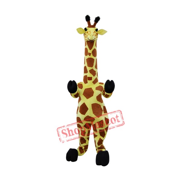 Superb Giraffe Mascot Costume