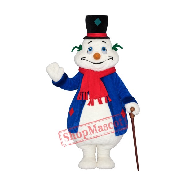 Funny Snowman Mascot Costume Funny Snowman Mascot Costume