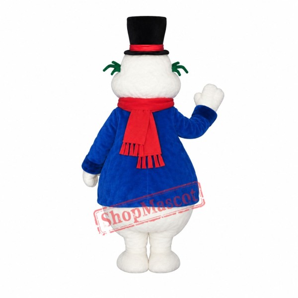 Funny Snowman Mascot Costume Funny Snowman Mascot Costume