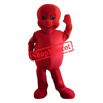 Red Alien Mascot Costume