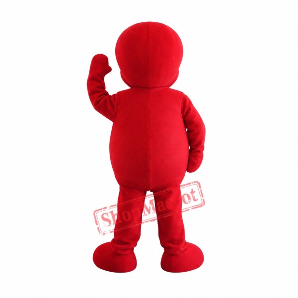 Red Alien Mascot Costume Red Alien Mascot Costume