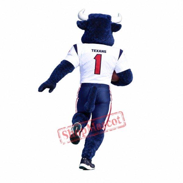College Sport Blue Bull Mascot Costume College Sport Blue Bull Mascot Costume