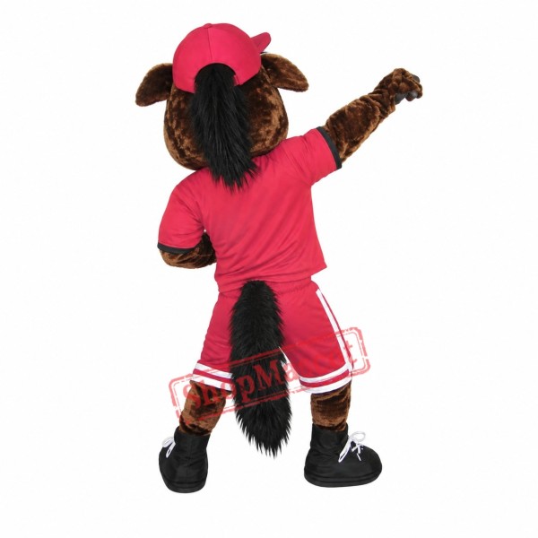 College Sport Horse Mascot Costume College Sport Horse Mascot Costume