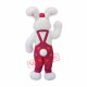 Superb White Rabbit Bunny Mascot Costume Superb White Rabbit Bunny Mascot Costume