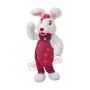 Superb White Rabbit Bunny Mascot Costume