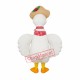 Beautiful Swan Mascot costume