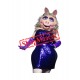 Muppet Piggy's New Sequins Dress Mascot Costume