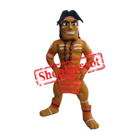 Indian Warrior Mascot Costume