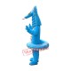 Affordable Blue Snake Mascot Costume